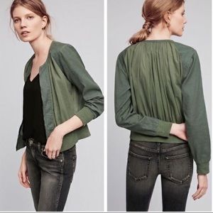 {SOLD} Hilltop Ruched Bomber